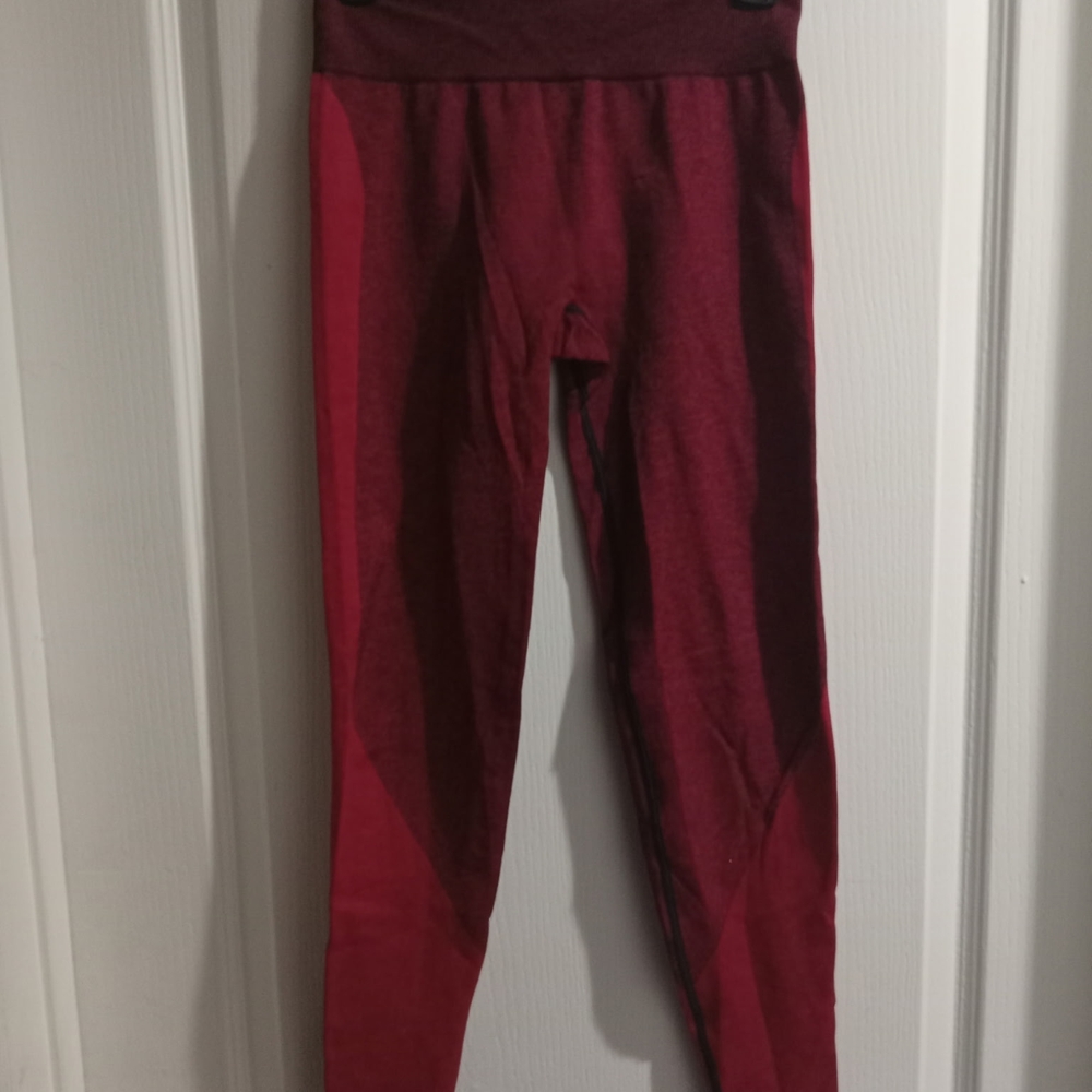 Victoria's Secret Deep Red Leggings